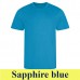 JC001 COOL T - Unisex környakú póló szublimáláshoz sapphire blue